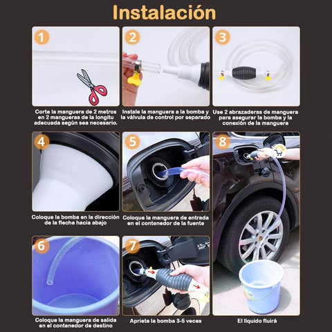 FlowMaster™ - Bomba de succión manual