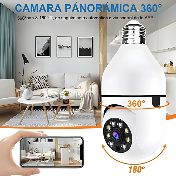 Guardian360-Cámara de seguridad inteligente-wifi