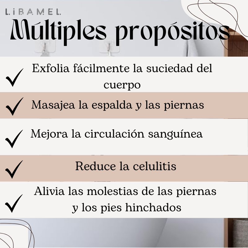 Cepillo de Ducha Ergonómico - AquaCare -50% DE DESCUENTO HOY