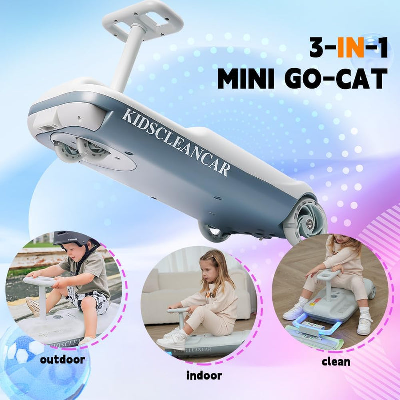 CARCLEENER DE 12V AUTO PARA NIÑOS-DIVERSION Y LIMPIEZA