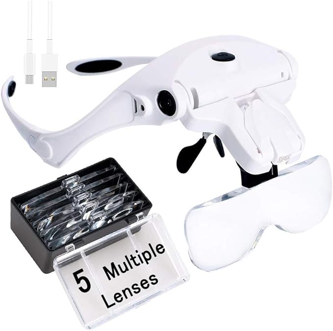 VisionMax® - Gafas Lupa con Lentes Intercambiables