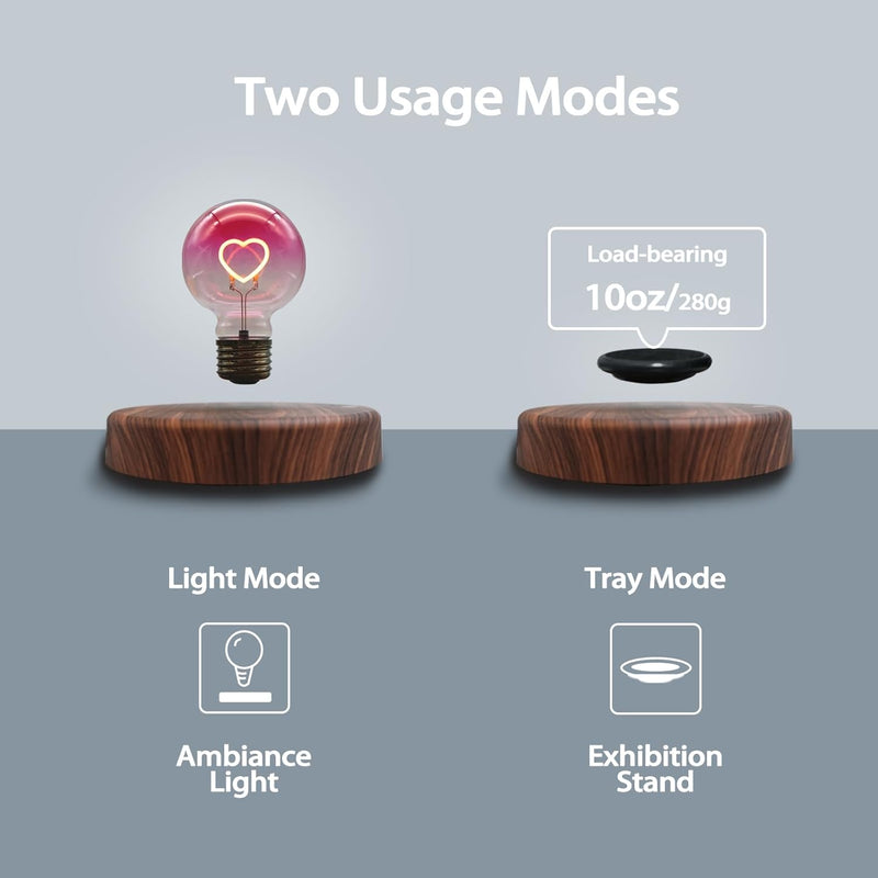 LÁMPARA DE LEVITACIÓN MAGNÉTICA