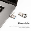 MEMORIA DE 2TB (FISICO Y VIRTUAL) TIPO C Y USB PARA MOVIL Y PC CON CLAVE
