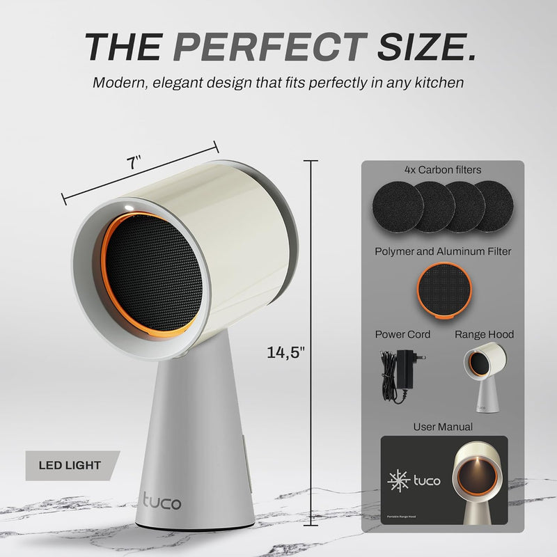 CAMPANA EXTRACTORA DE OLOR PORTATIL