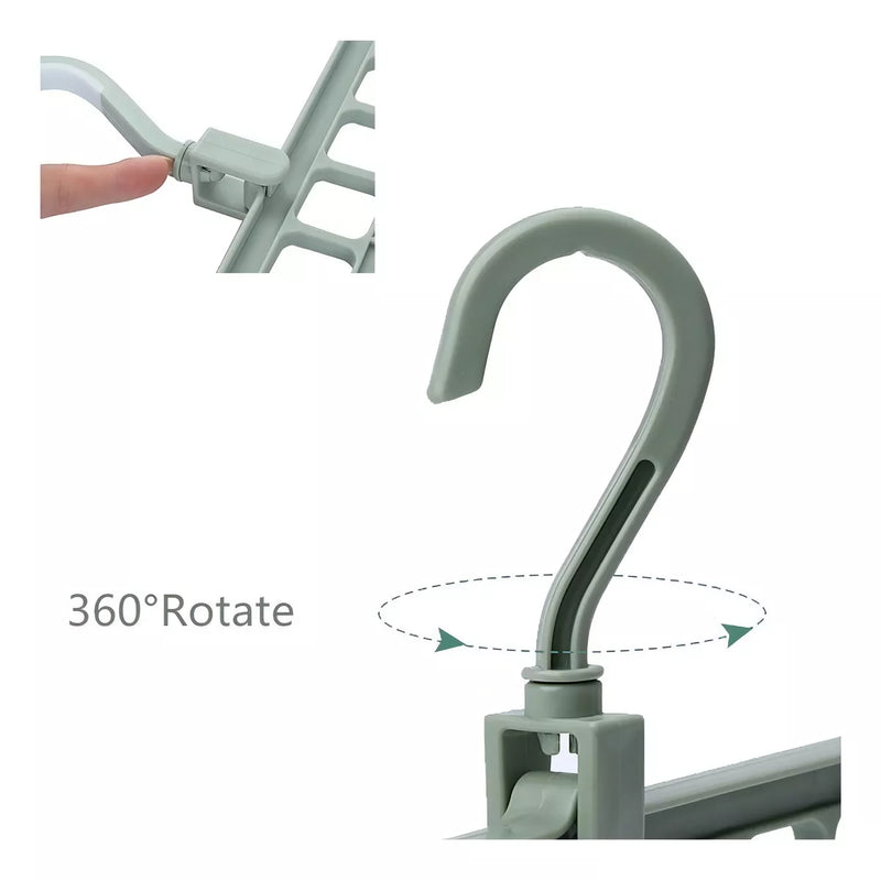 HangerMax – Gancho Ahorra Espacio 9 en 1