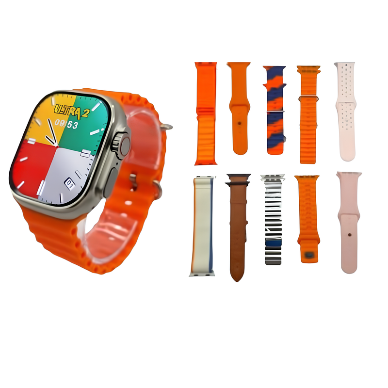 [2 REGALOS INCLUSOS] Smartwatch s300 ULTRA 2™ + REGALOS (AirPods + 10 Pulseras)