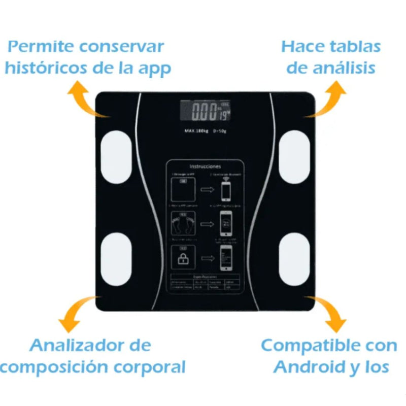 HealthSync - Balanza con Bluetooth