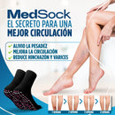 ✅ COMPRA UNO, LLÉVATE DOS! MedSock® - Medias de compresión de turmalina iónica con control de vena várice y acupresión