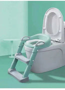 Adaptador inodoro con escalera para niños🚽