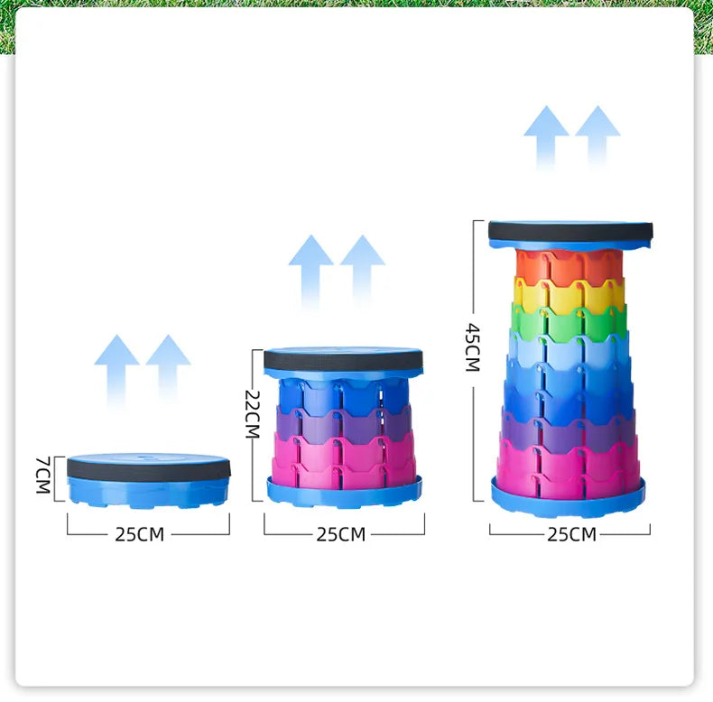 SitGo – El taburete plegable más versátil.🪑✨✅